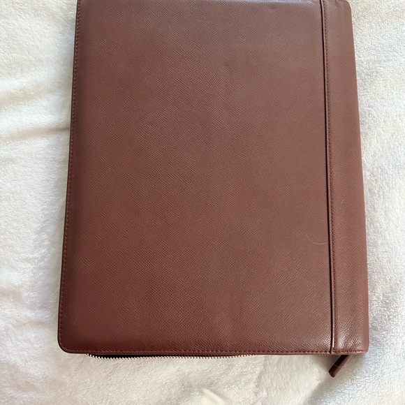 ☃️🏷️ Levenger Arcadia Smooth Leather Ambi-Flex Folio EUC - Picture 6 of 8
